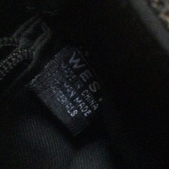 NINE WEST 3 Compartment Animal Print Purse EUC Browns and Black Snap Closure - Picture 14 of 14